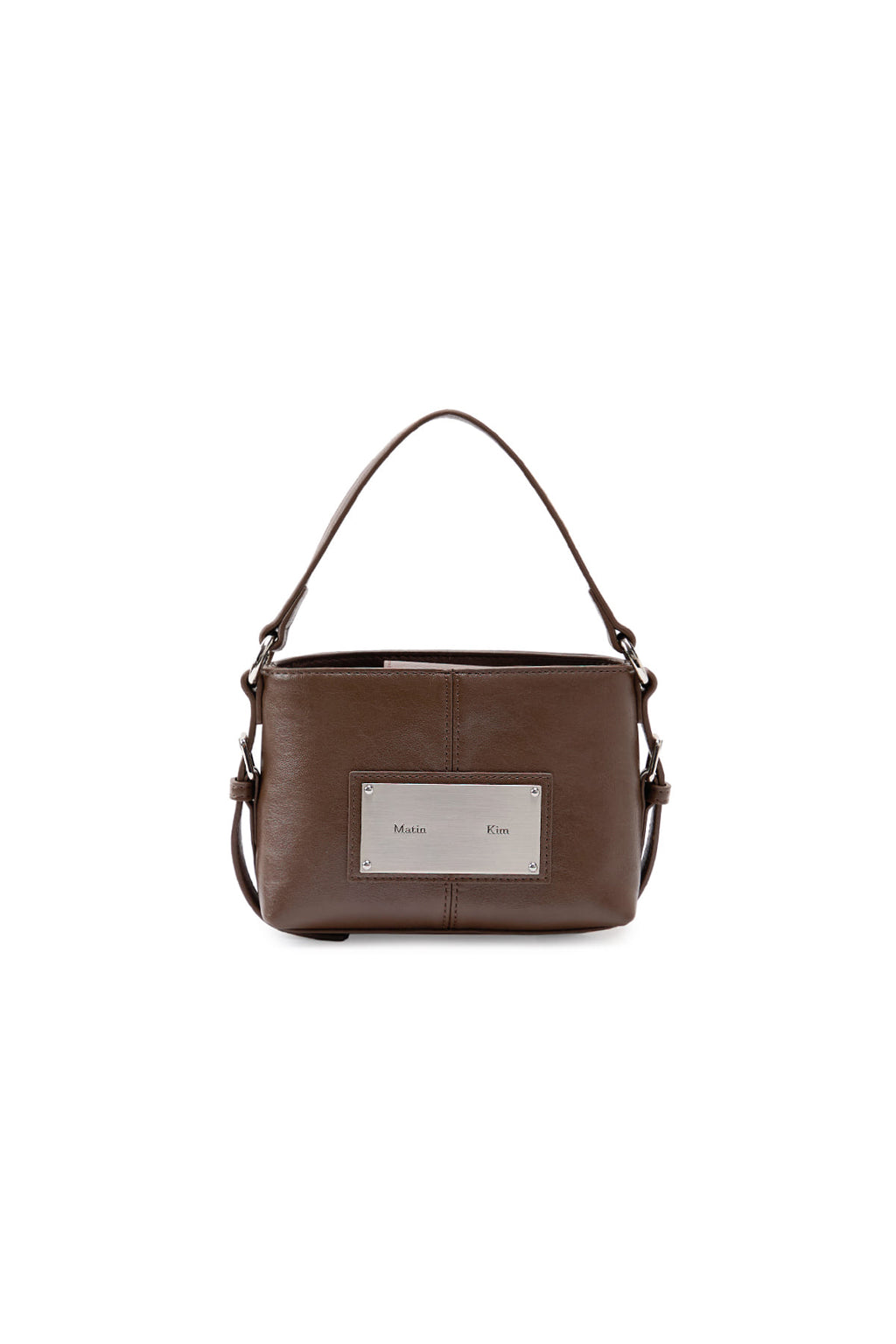 Matin Kim - Handle Mini Cross Bag (Brown) product image 1 | TRAB K-Fashion Australia