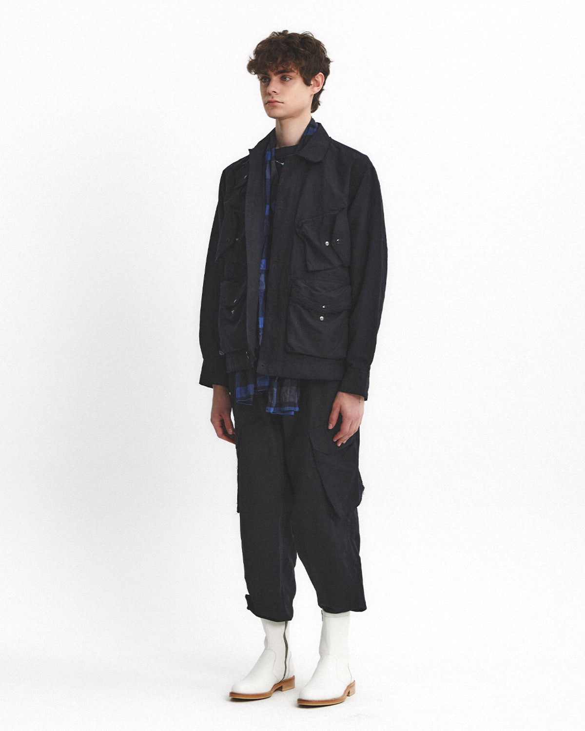Eastlogue - C-1 Jacket (Black Linen) product image 4 | TRAB K-Fashion Australia