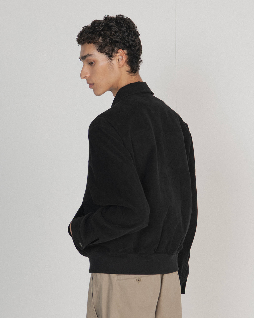 Brownyard - Moleskin Blouson (Black) product image 4 | TRAB K-Fashion Australia
