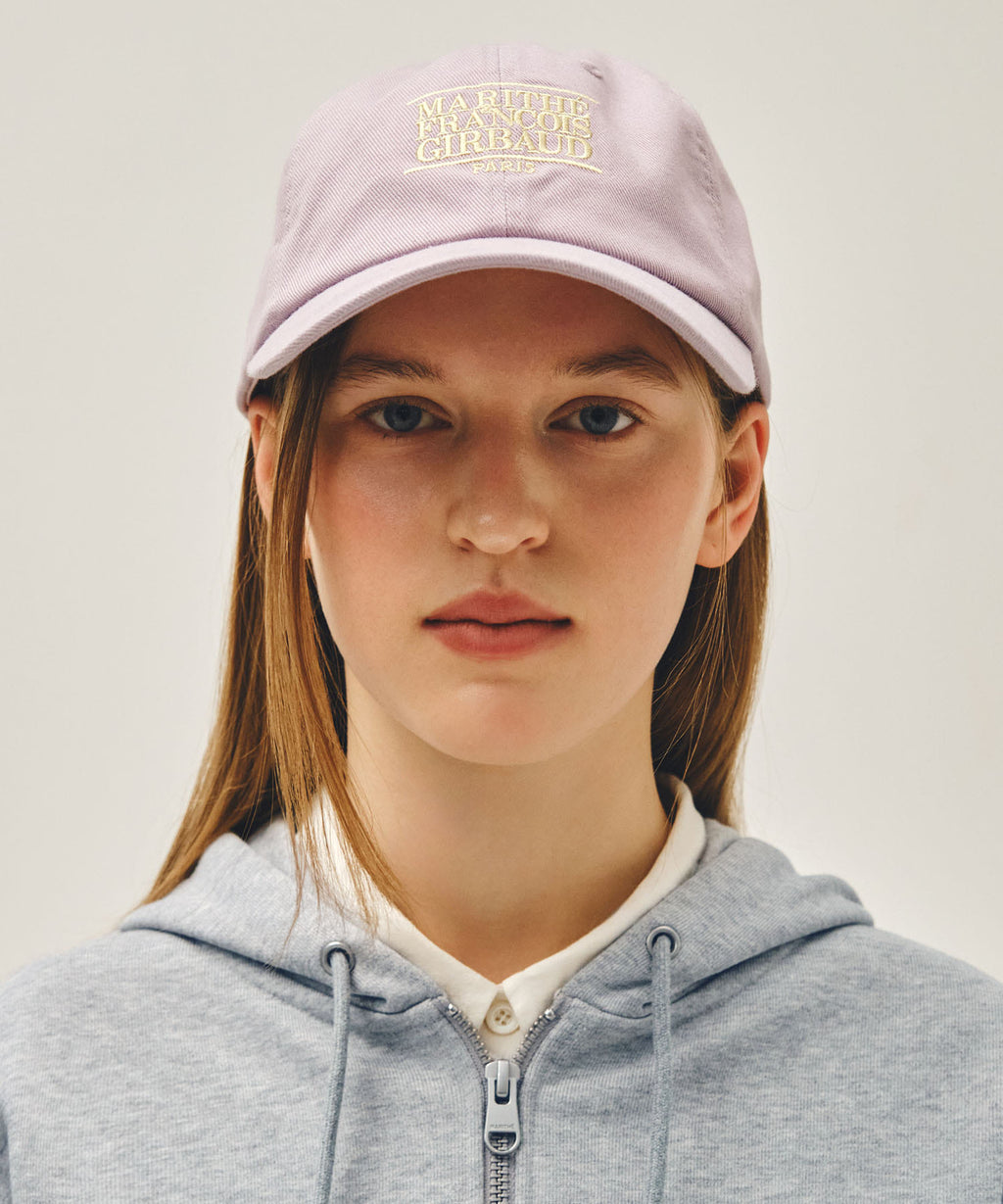 Marithe & Francois Girbaud - Small Classic Logo Cap (Light Purple) product image 5 | TRAB K-Fashion Australia
