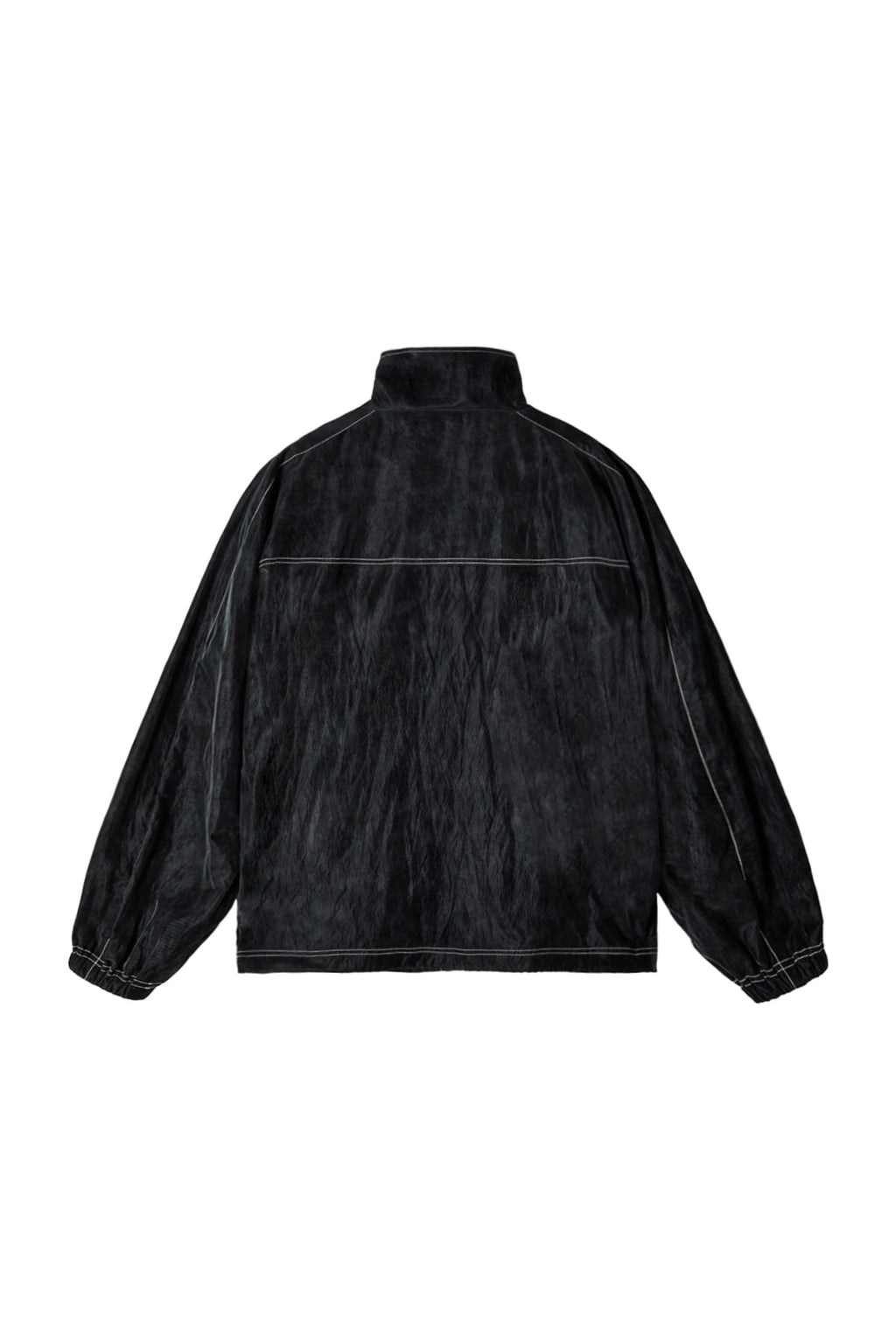 Matin Kim - Stitch Point High Neck Jumper (Black) product image 2 | TRAB K-Fashion Australia