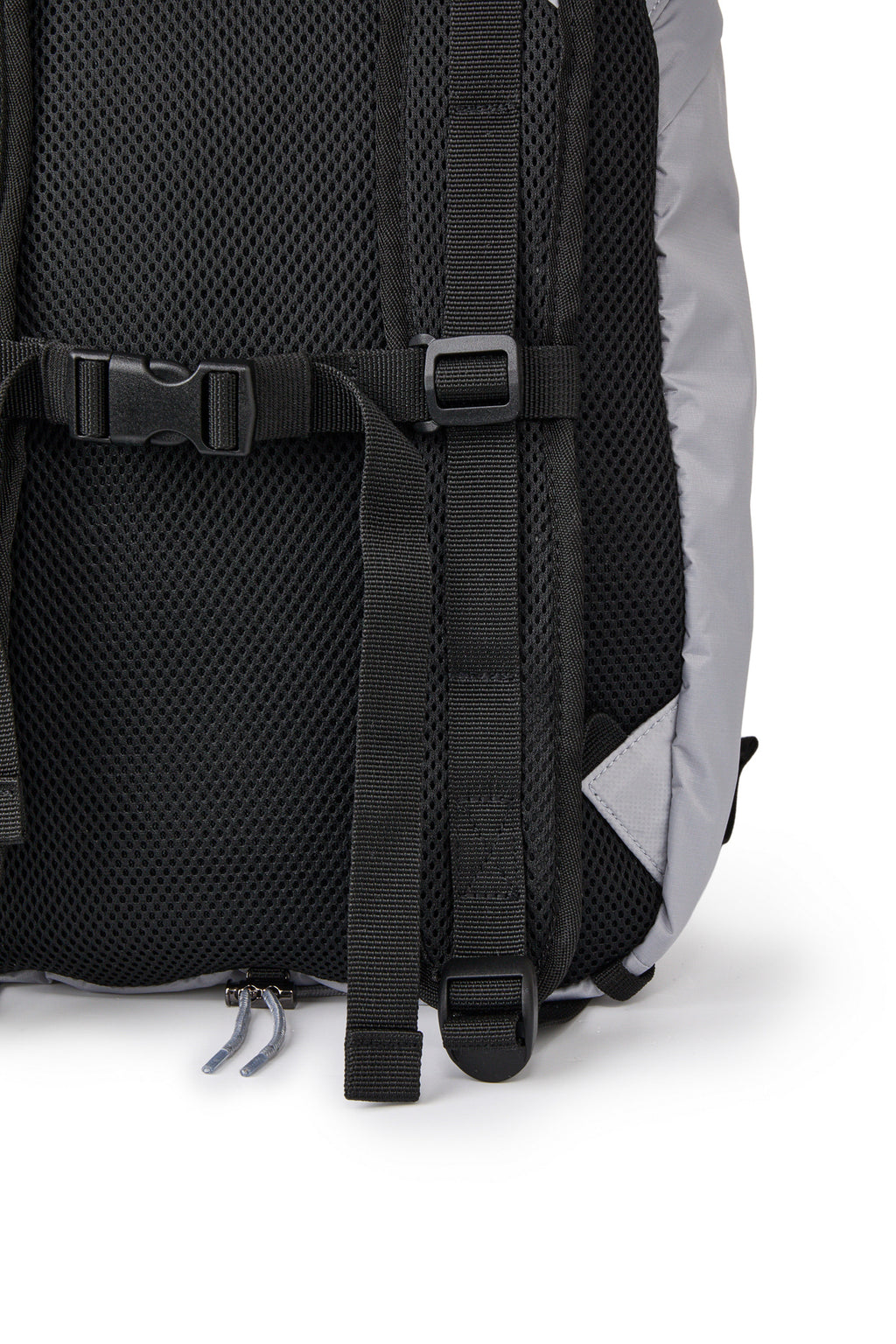Deinet - Nylon Essential Logo Backpack (Grey) product image 6 | TRAB K-Fashion Australia
