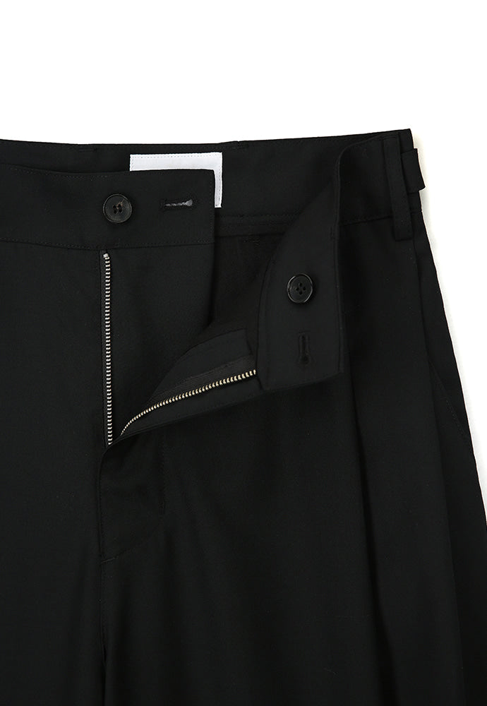 Art if acts - Wool Side Two Tuck Pants (Black) product image 12 | TRAB K-Fashion Australia