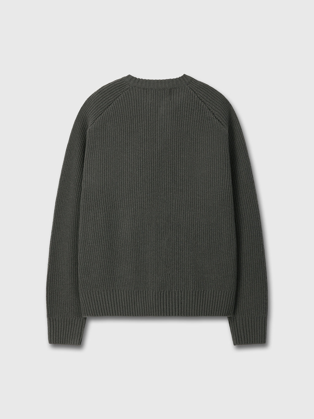 Tonywack - Merino Wool Knitted Zip-Up Jumper (Anthracite) product image 10 | TRAB K-Fashion Australia