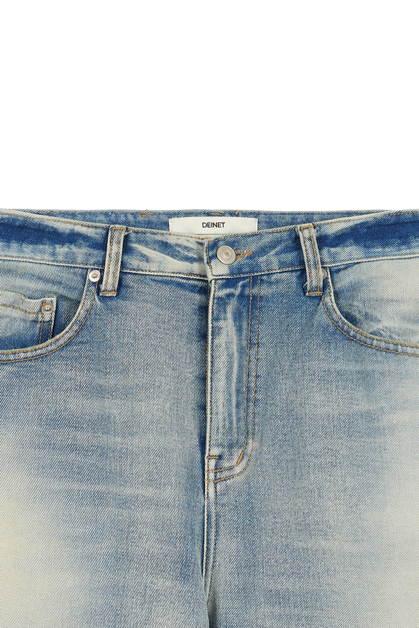 Deinet - Faded Straight Denim (Light Blue) product image 12 | TRAB K-Fashion Australia
