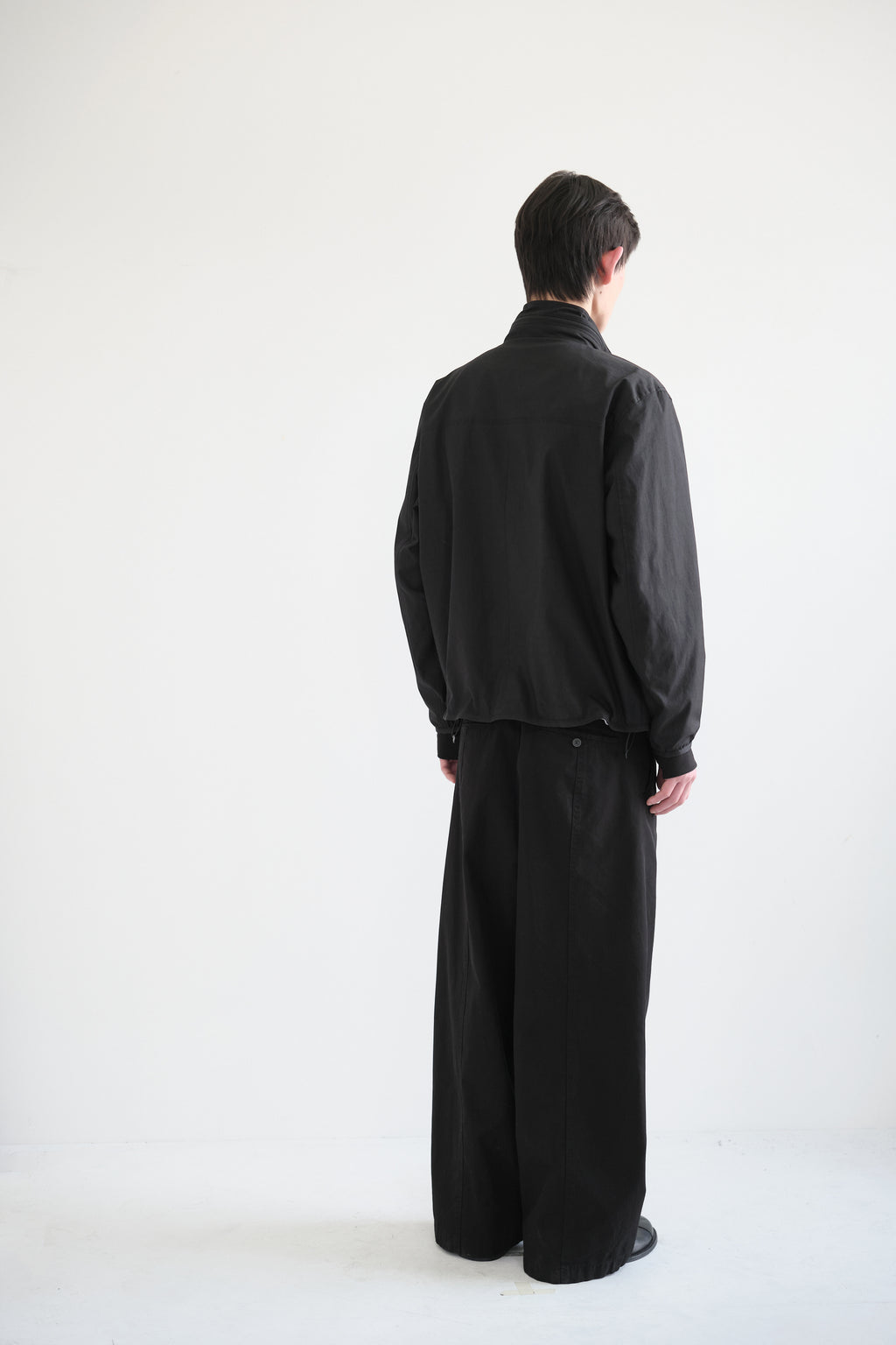 Hatchingroom - Diagonal Zip Jacket V2 (Black) product image 9 | TRAB K-Fashion Australia