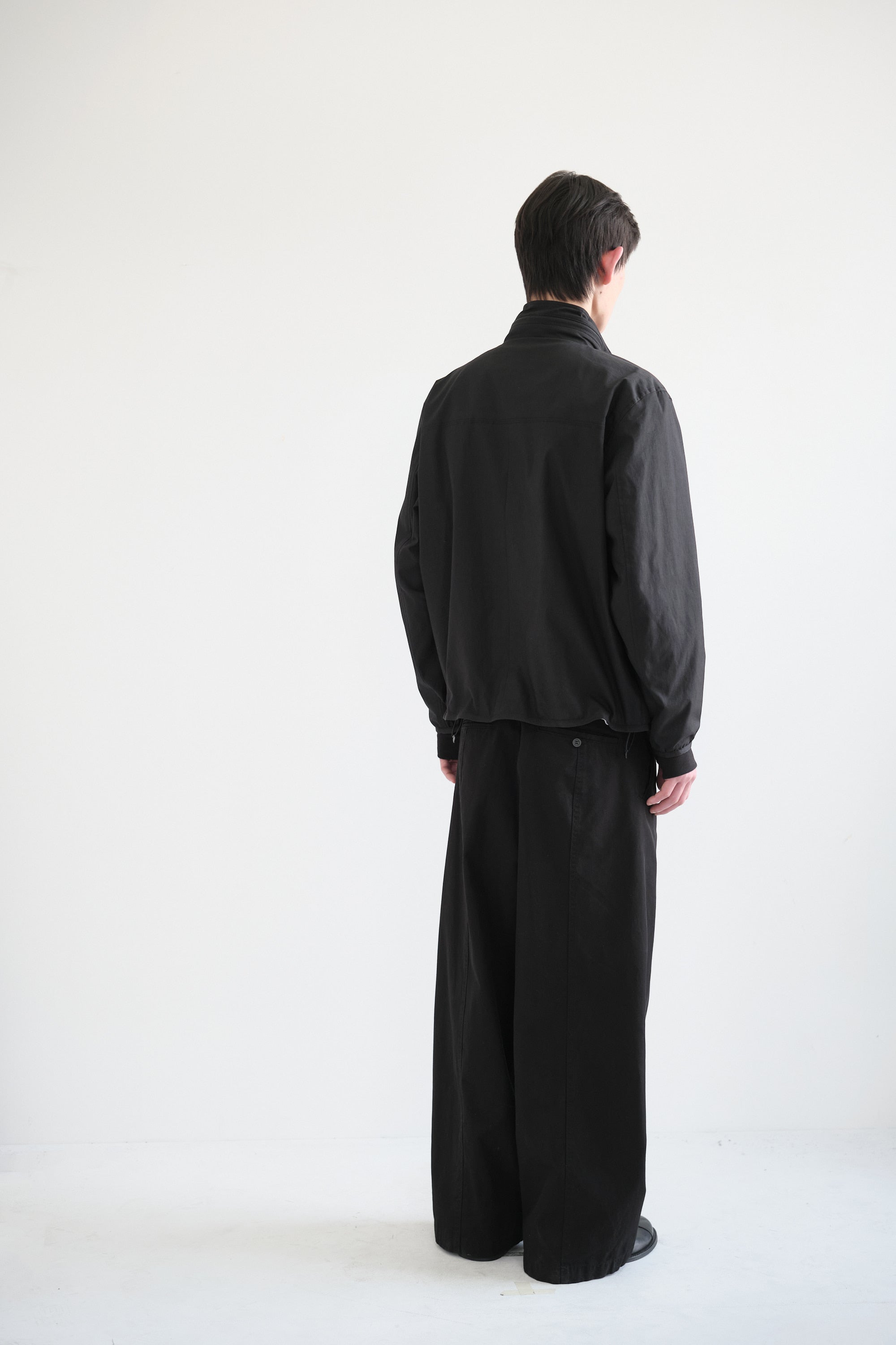 Hatchingroom - Diagonal Zip Jacket V2 (Black) product image 9 | TRAB K-Fashion Australia