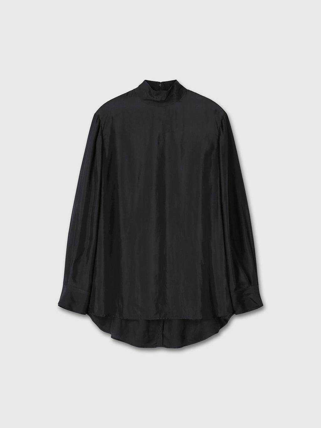 Tonywack - Liquid Oversized High Neck Top (Black) product image 8 | TRAB K-Fashion Australia