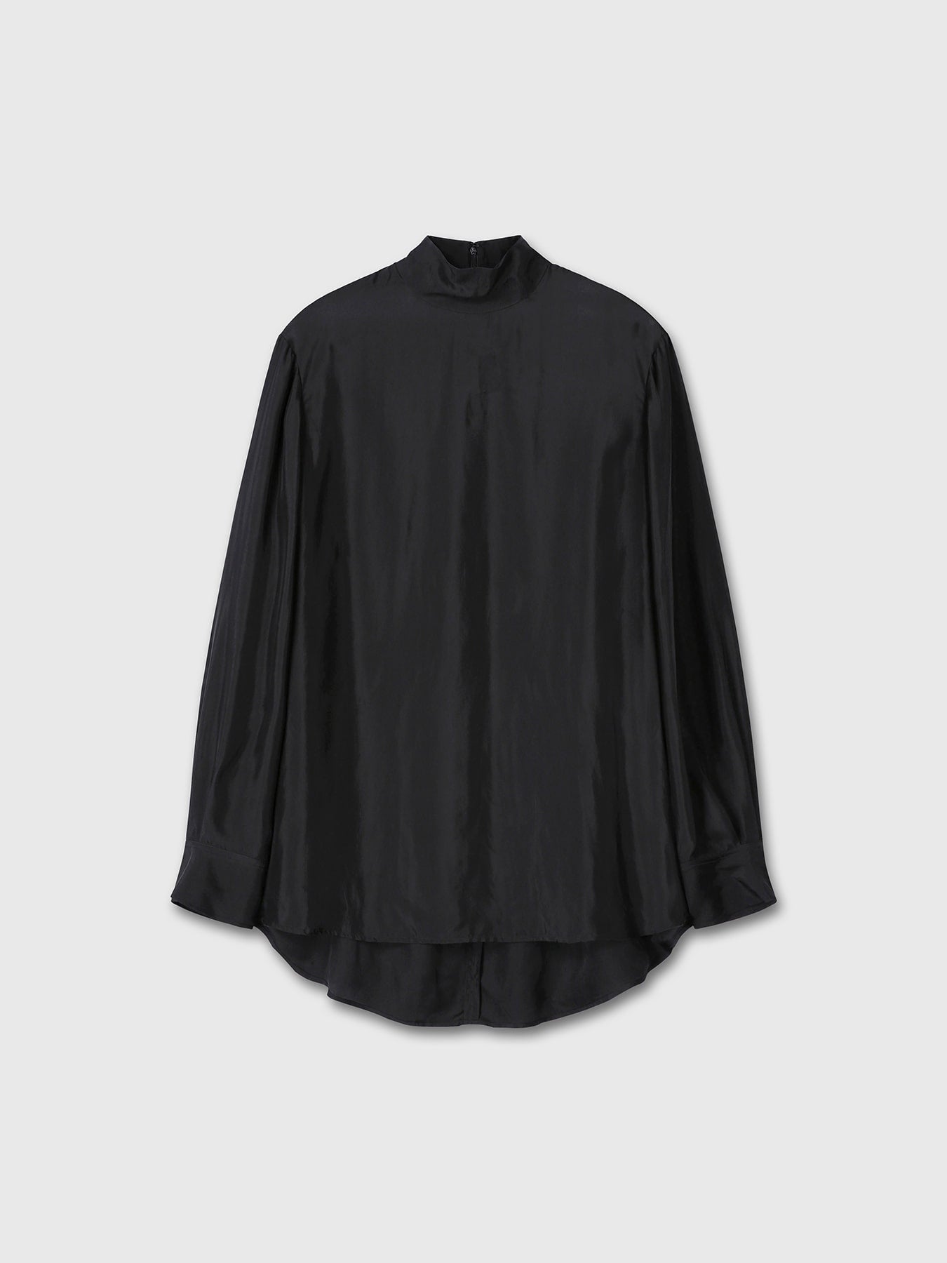 Tonywack - Liquid Oversized High Neck Top (Black) product image 8 | TRAB K-Fashion Australia
