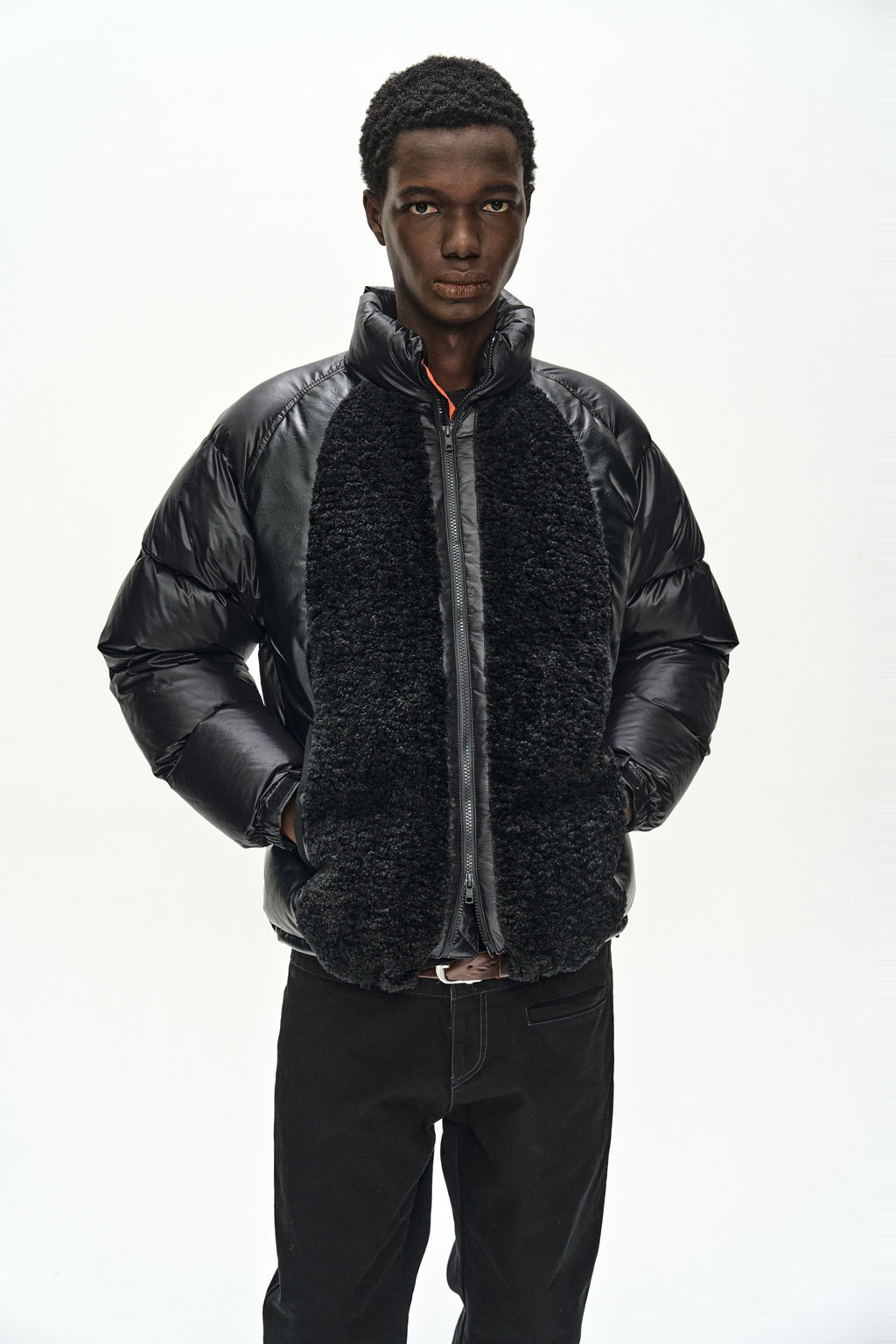 Andersson Bell - Triple Patch Puffer Down Jacket (Black) product image 7 | TRAB K-Fashion Australia