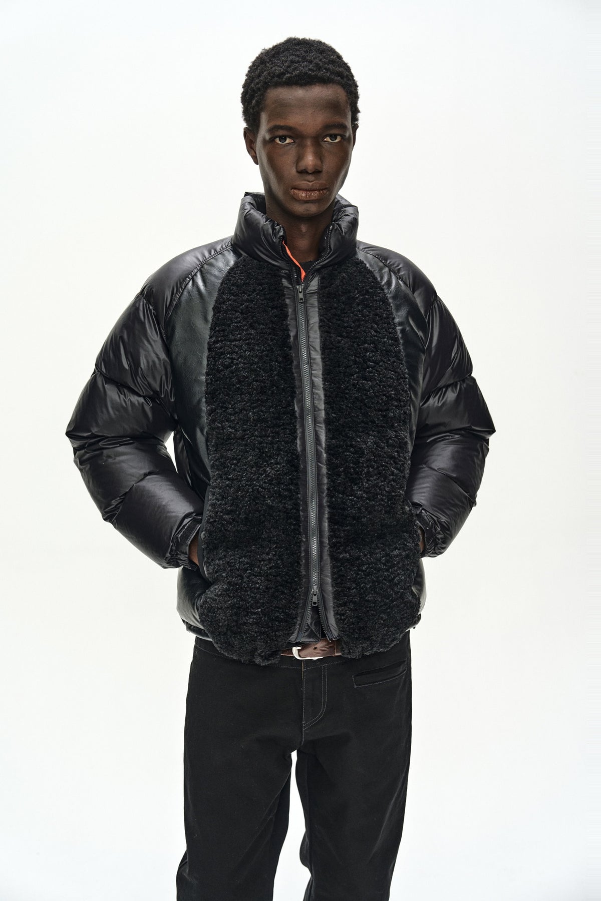 Andersson Bell - Triple Patch Puffer Down Jacket (Black) product image 7 | TRAB K-Fashion Australia