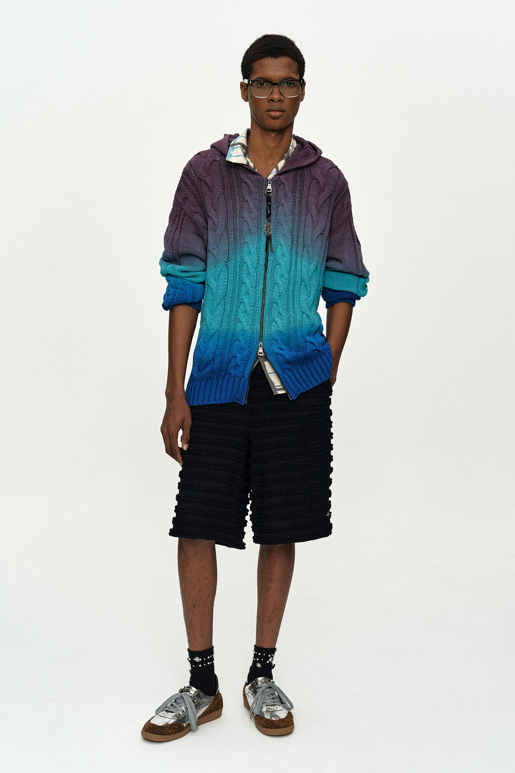 Andersson Bell - Kenley Knitted Shorts (Black) product image 6 | TRAB K-Fashion Australia