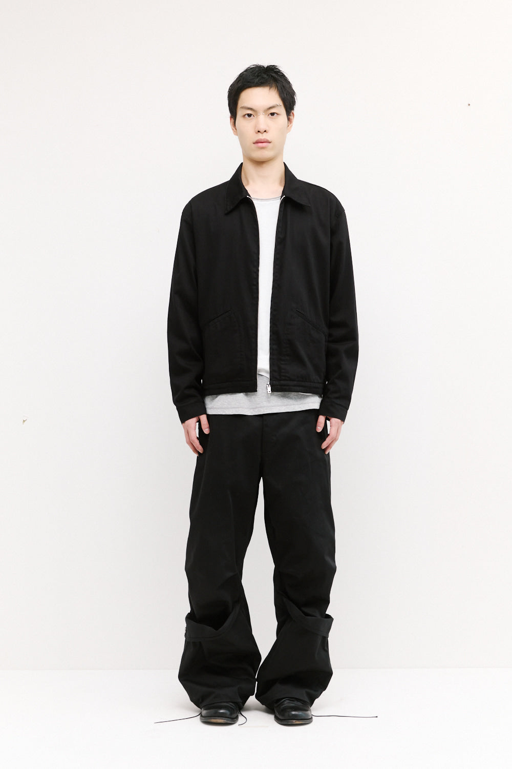Hatchingroom - Plain Blouson (Black) product image 6 | TRAB K-Fashion Australia