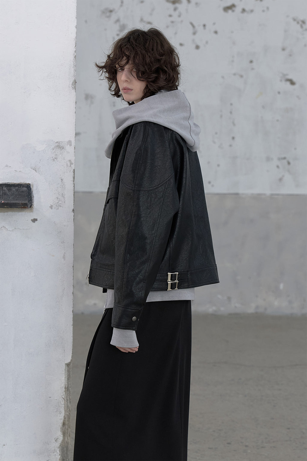 Deinet - Construct Panel Jacket (Black) product image 7 | TRAB K-Fashion Australia