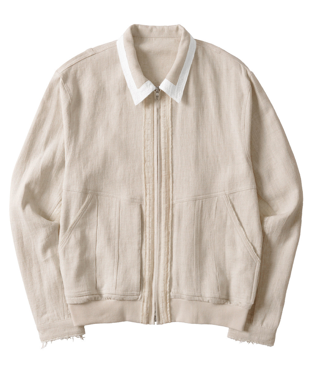 XLIM - Ep.7 03 Jacket (Ivory) product image 1 | TRAB K-Fashion Australia