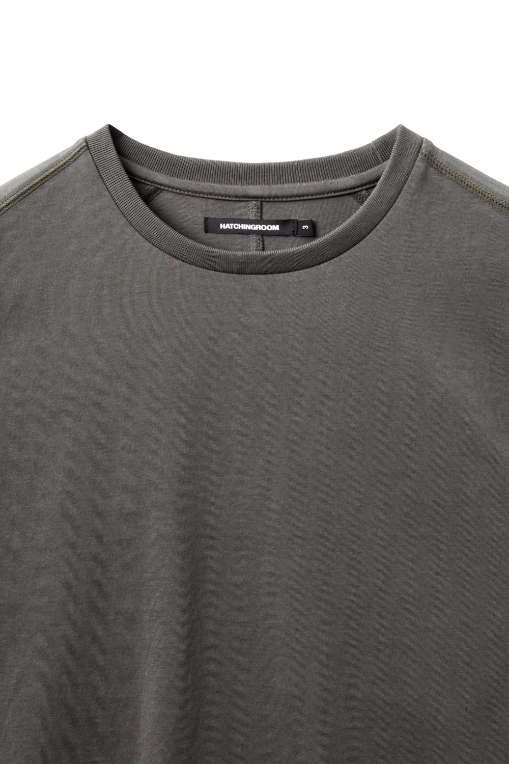 Hatchingroom - Crop Tee (1/2 Charcoal) product image 3 | TRAB K-Fashion Australia