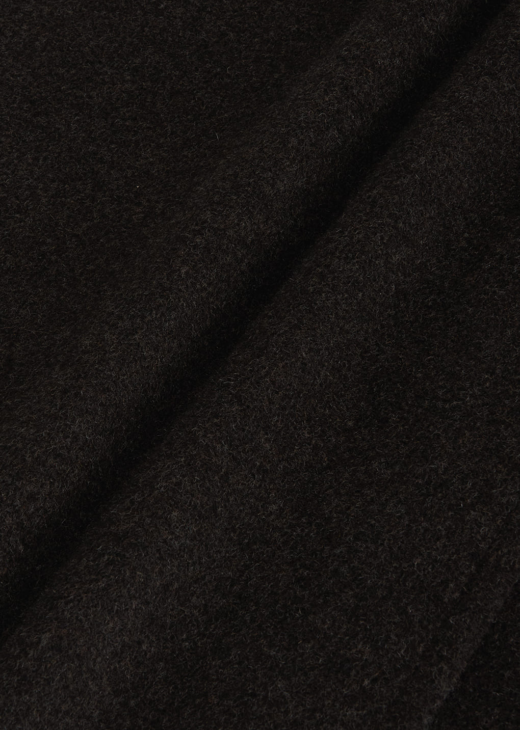 Amomento - single breasted maxi long coat (Dark Brown) product image 7 | TRAB K-Fashion Australia