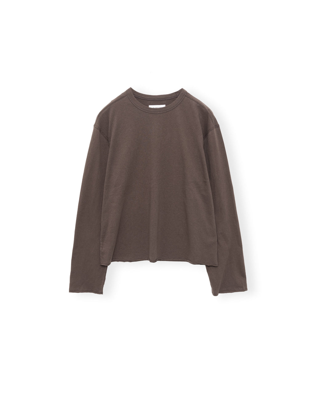 Brownyard - Cut Off Long Sleeve (Brown) product image 4 | TRAB K-Fashion Australia