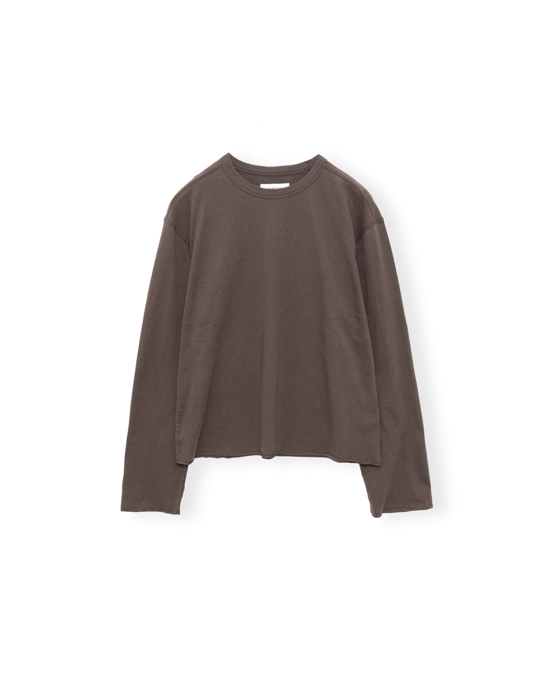 Brownyard - Cut Off Long Sleeve (Brown) product image 4 | TRAB K-Fashion Australia