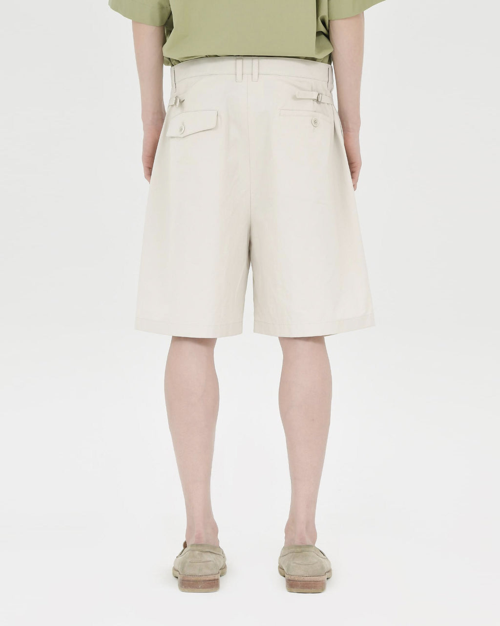 Brownyard - Cotton Half Pants (Ivory) product image 2 | TRAB K-Fashion Australia