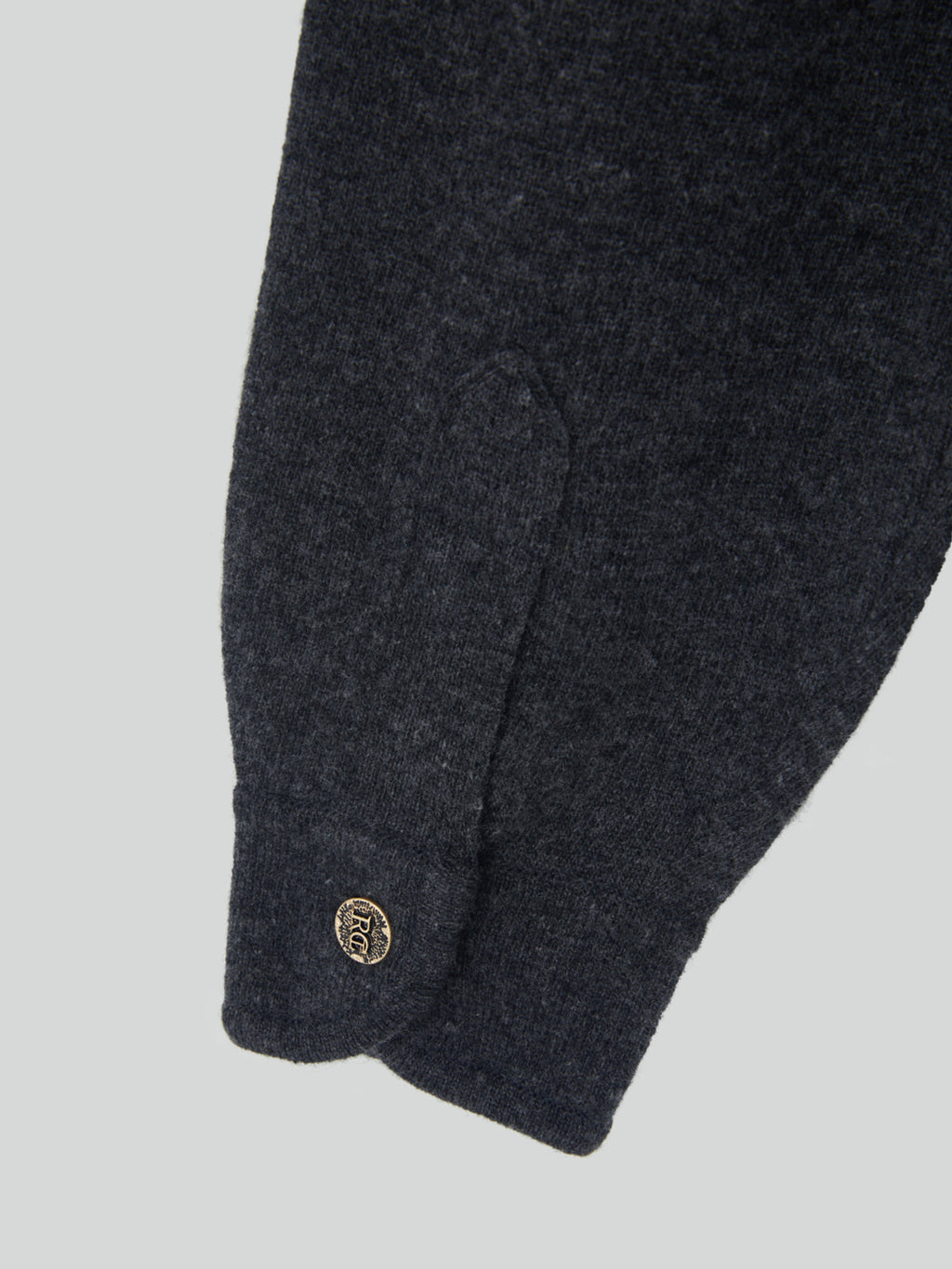 Recto - Shirt Cuffs Detail Knit Top (Charcoal Grey) product image 13 | TRAB K-Fashion Australia