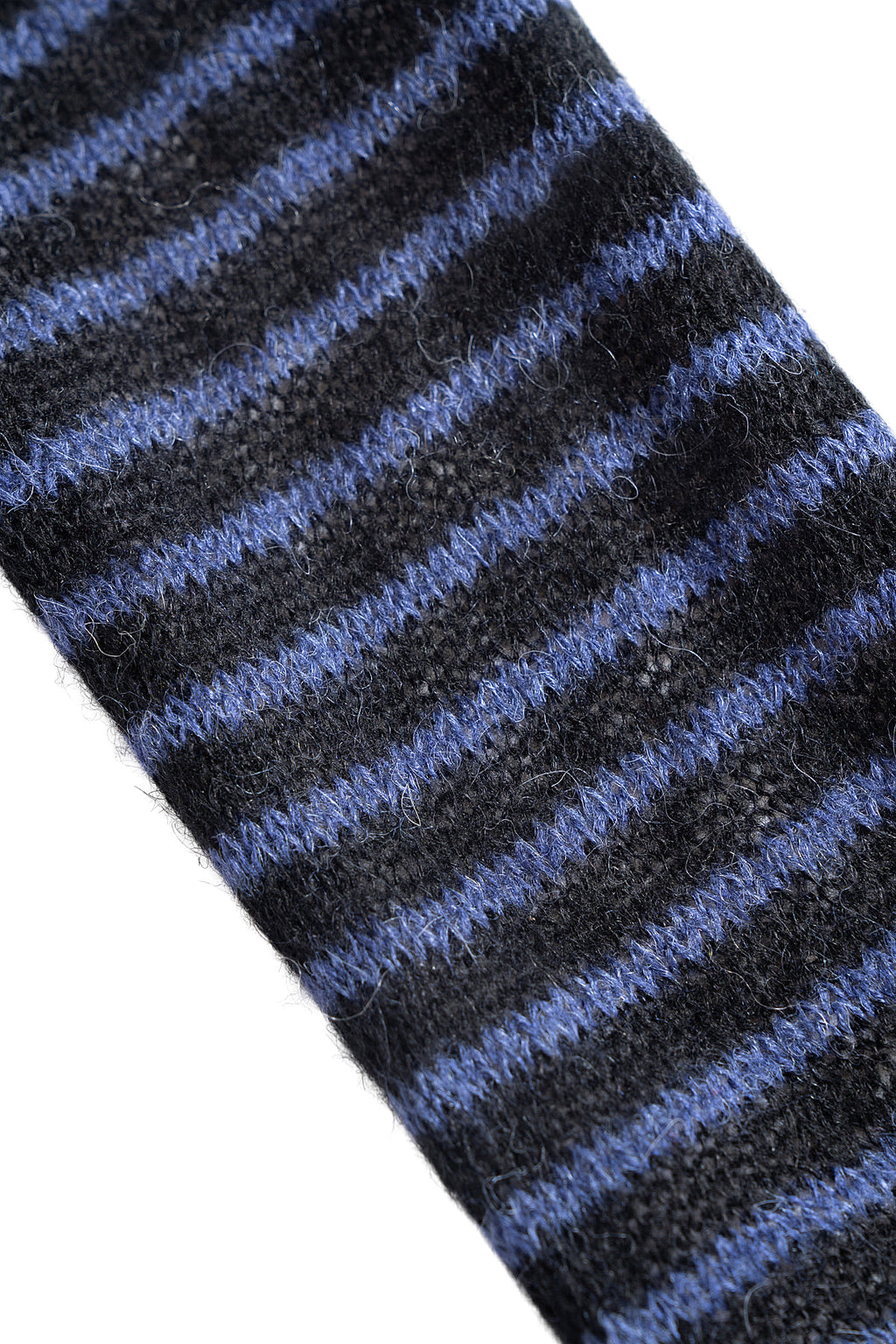 Matin Kim - Multi Stripe Alpaca Blended Muffler (Blue) product image 2 | TRAB K-Fashion Australia