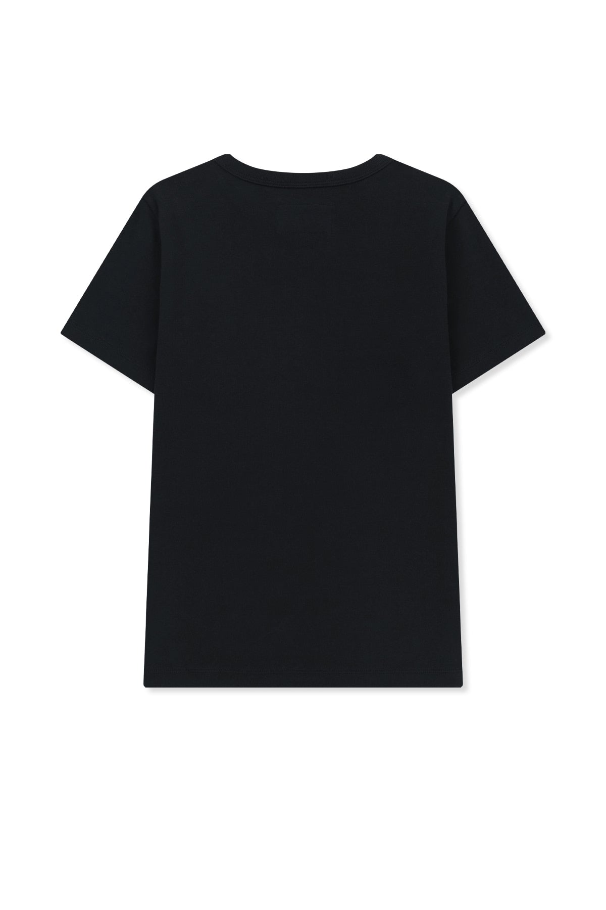 Matin Kim - Label Detail Slim Fit Top (Black) product image 2 | TRAB K-Fashion Australia