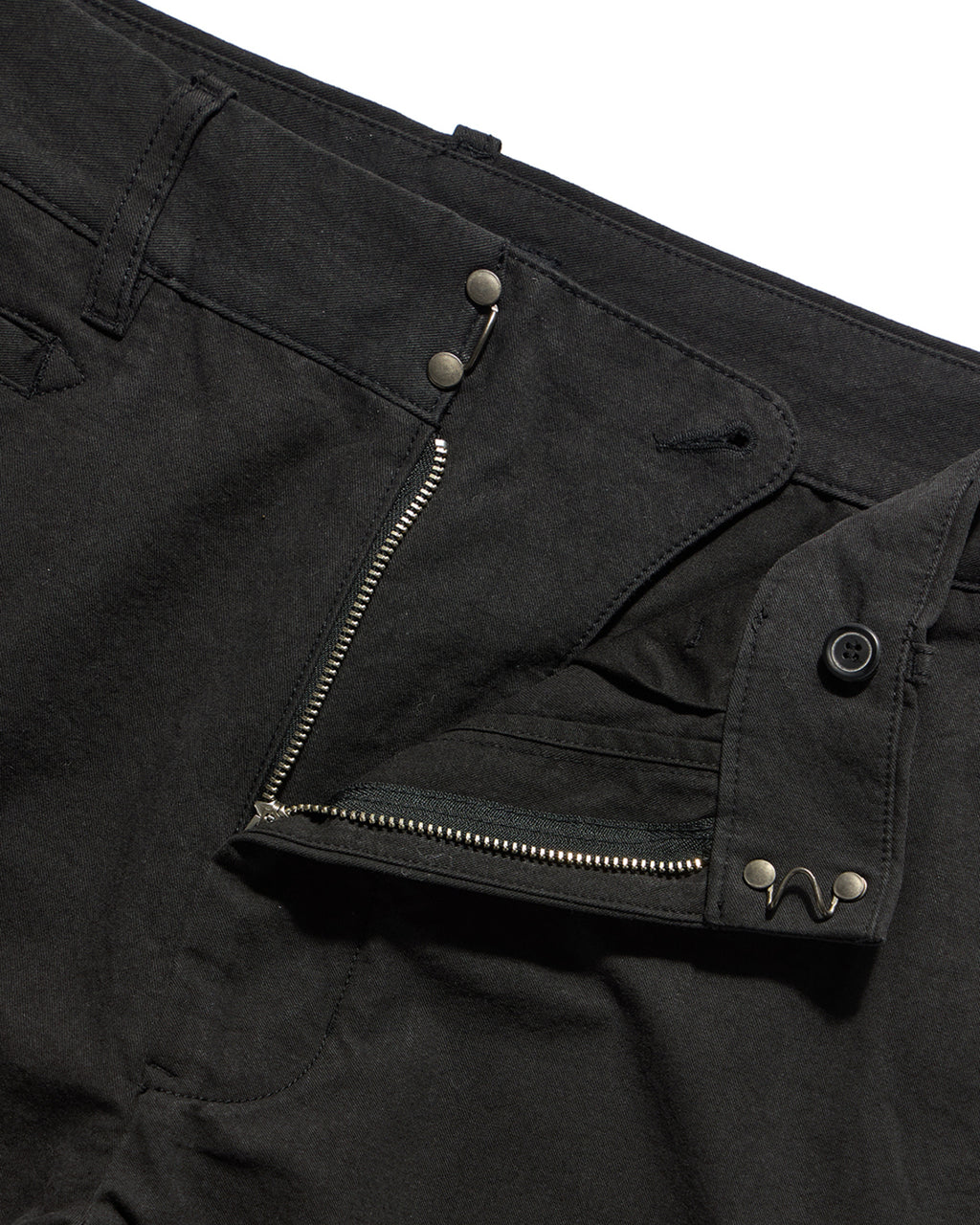 Eastlogue - Curved Comfy Chino Pants (Black) product image 3 | TRAB K-Fashion Australia
