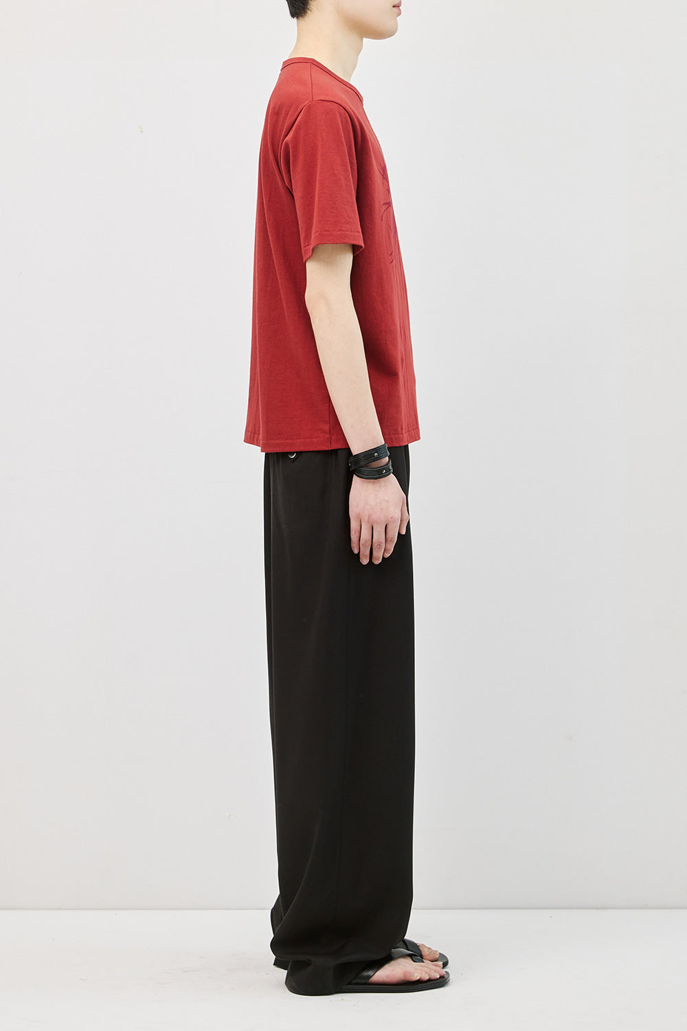 Hatchingroom - Abstract H Tee (Dark Red) product image 9 | TRAB K-Fashion Australia