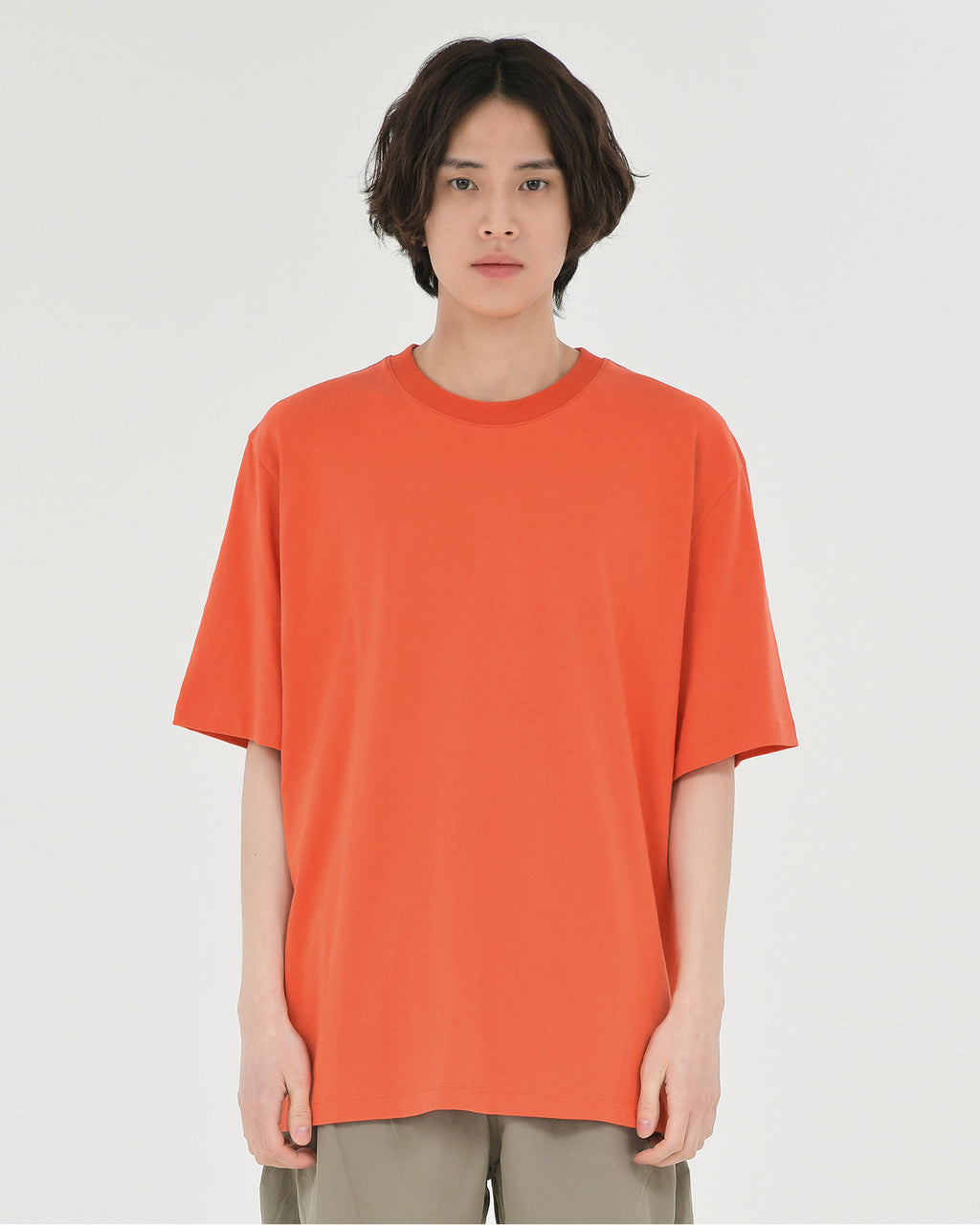 Brownyard - Essential T Shirt (Orange) product image 1 | TRAB K-Fashion Australia