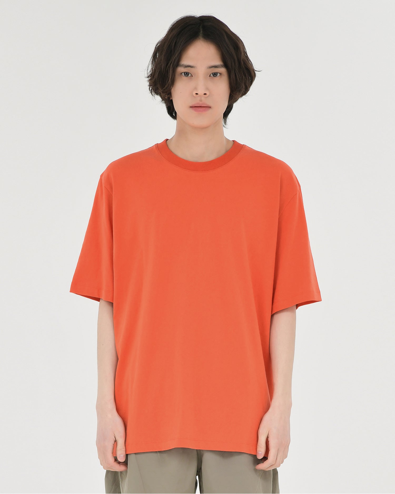 Brownyard - Essential T Shirt (Orange) product image 1 | TRAB K-Fashion Australia