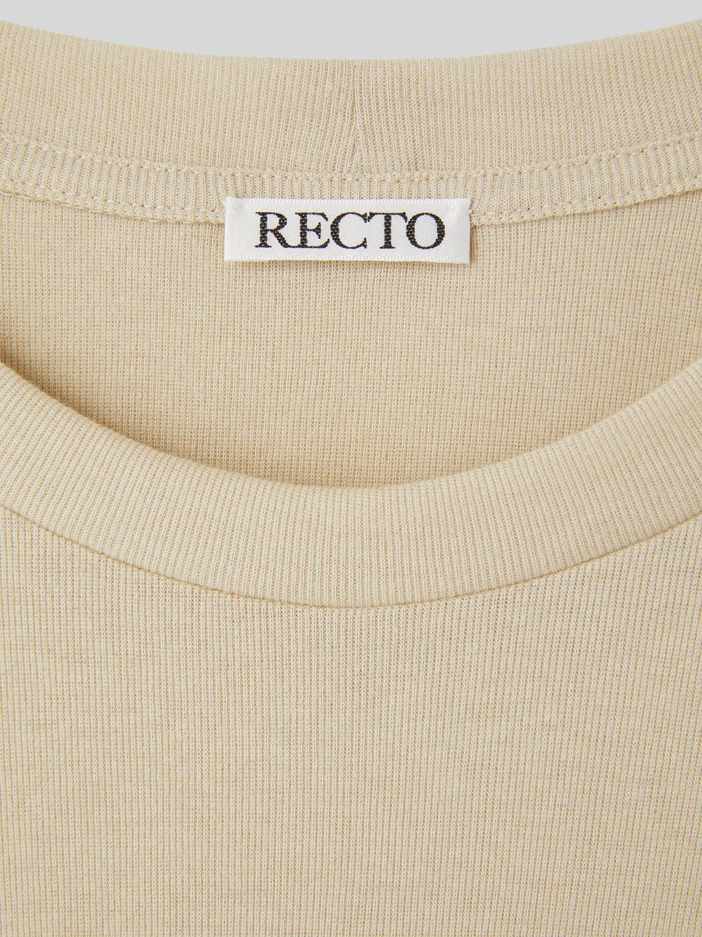 Recto - Wool Blend Loose Top (Light Beige) product image 7 | TRAB K-Fashion Australia