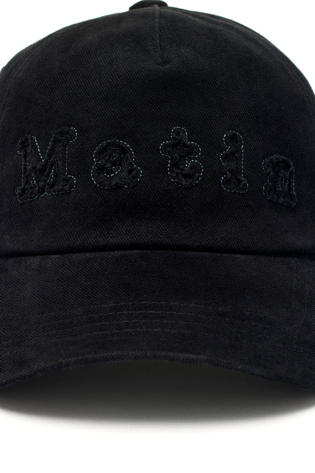 Matin Kim - Matin Reverse Logo Ball Cap (Black) product image 4 | TRAB K-Fashion Australia