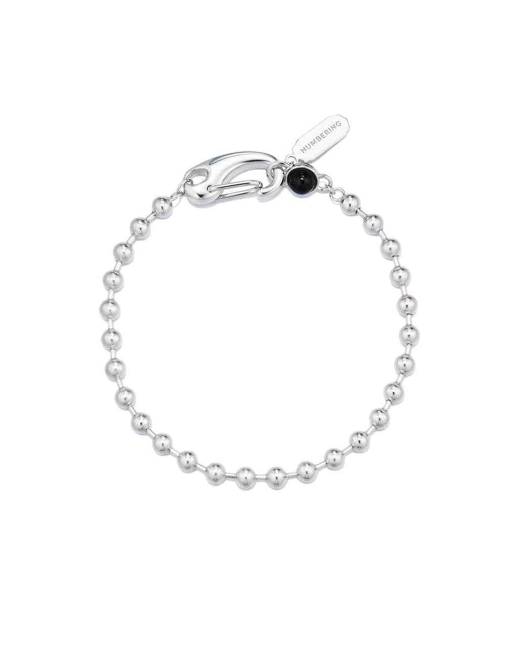 Numbering - Ball Chain Bracelet with Carabiner Clasp #5975 product image 3 | TRAB K-Fashion Australia