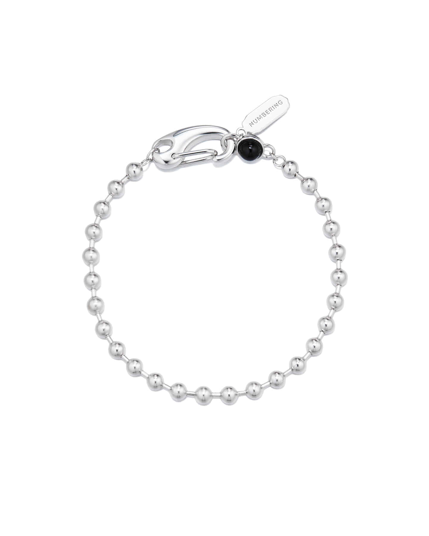 Numbering - Ball Chain Bracelet with Carabiner Clasp #5975 product image 3 | TRAB K-Fashion Australia