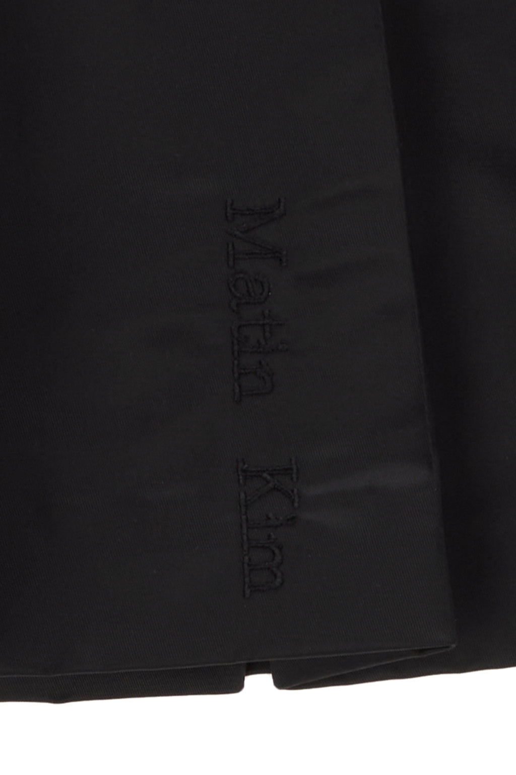 Matin Kim - Lowrise Pleats Mini Skirt (Black) product image 4 | TRAB K-Fashion Australia