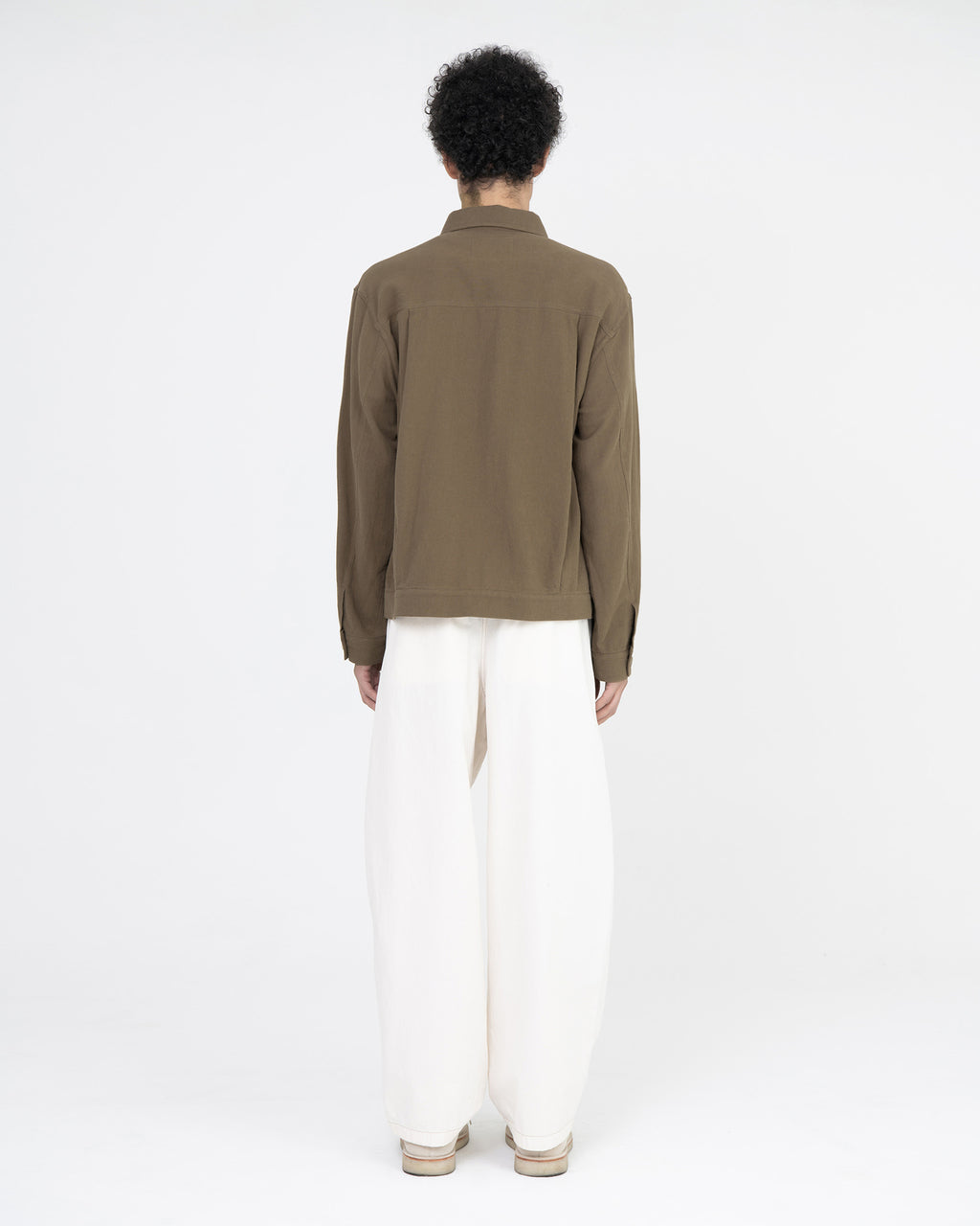 Brownyard - Type 1 Trucker Jacket (Mocha) product image 3 | TRAB K-Fashion Australia