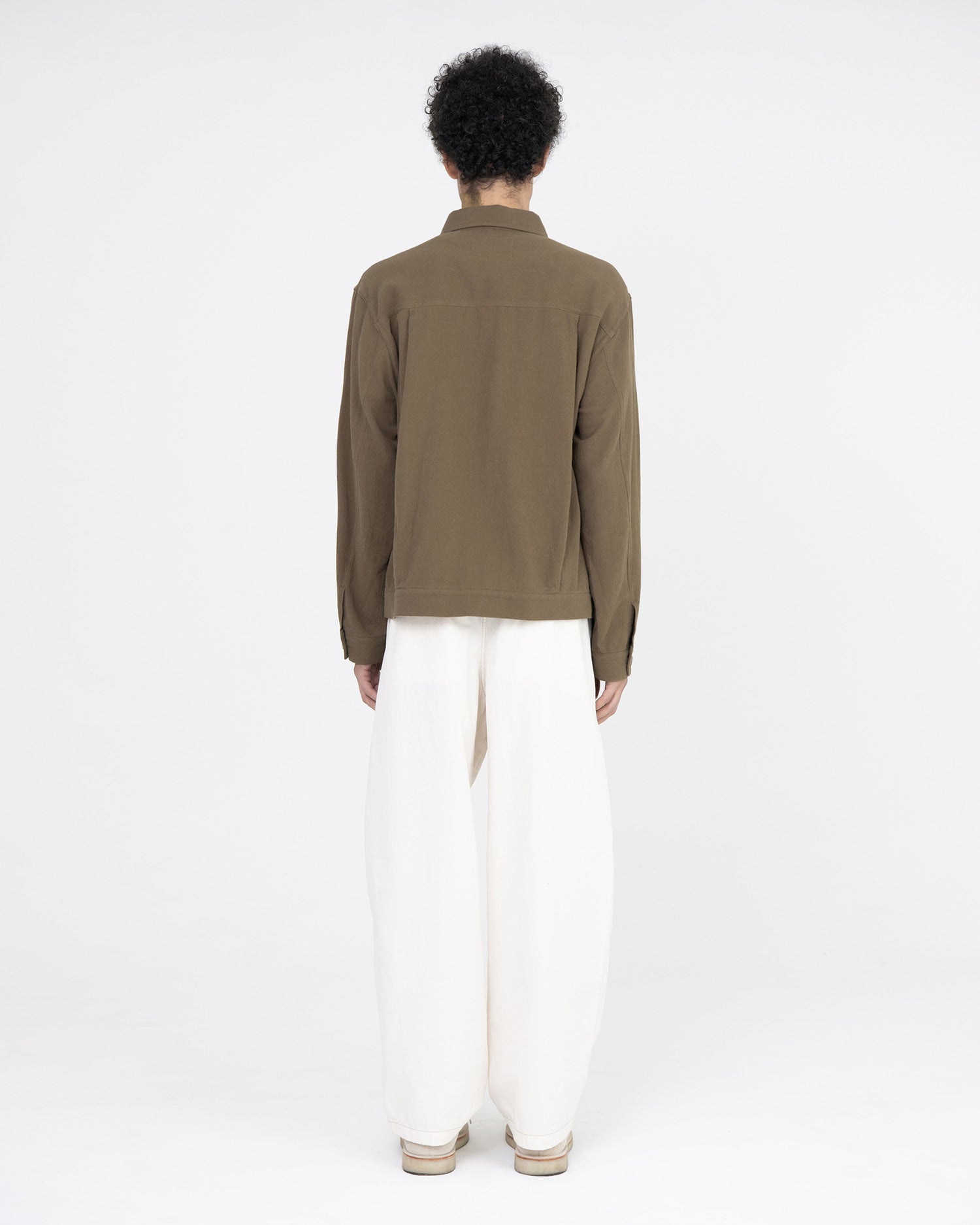Brownyard - Type 1 Trucker Jacket (Mocha) product image 3 | TRAB K-Fashion Australia