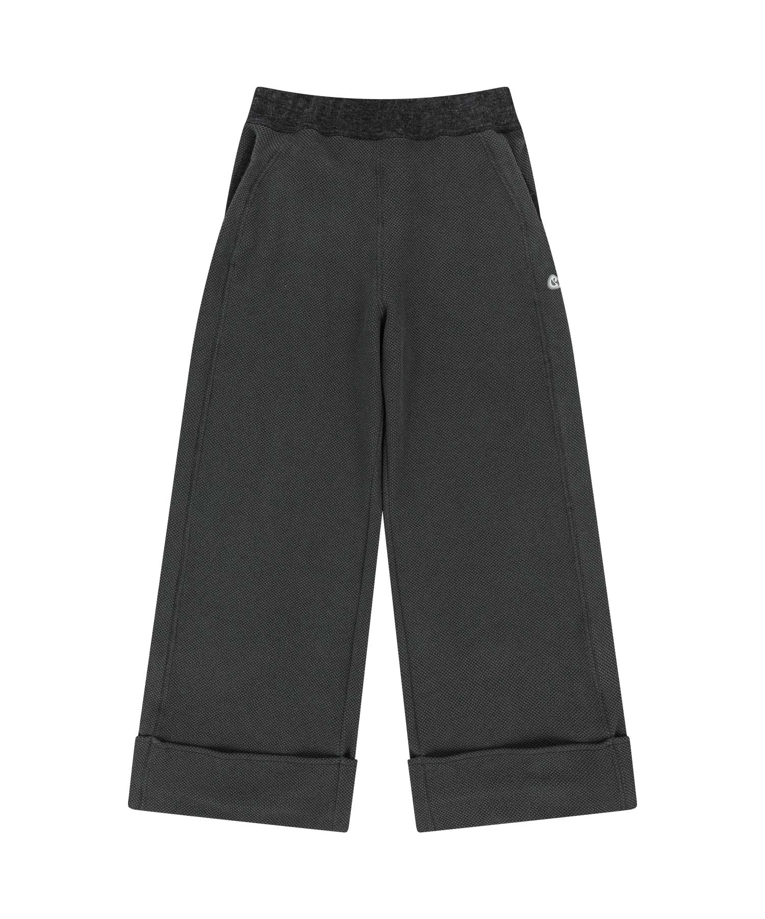 Coyseio - Ribbed Band Pants (Charcoal) product image 1 | TRAB K-Fashion Australia