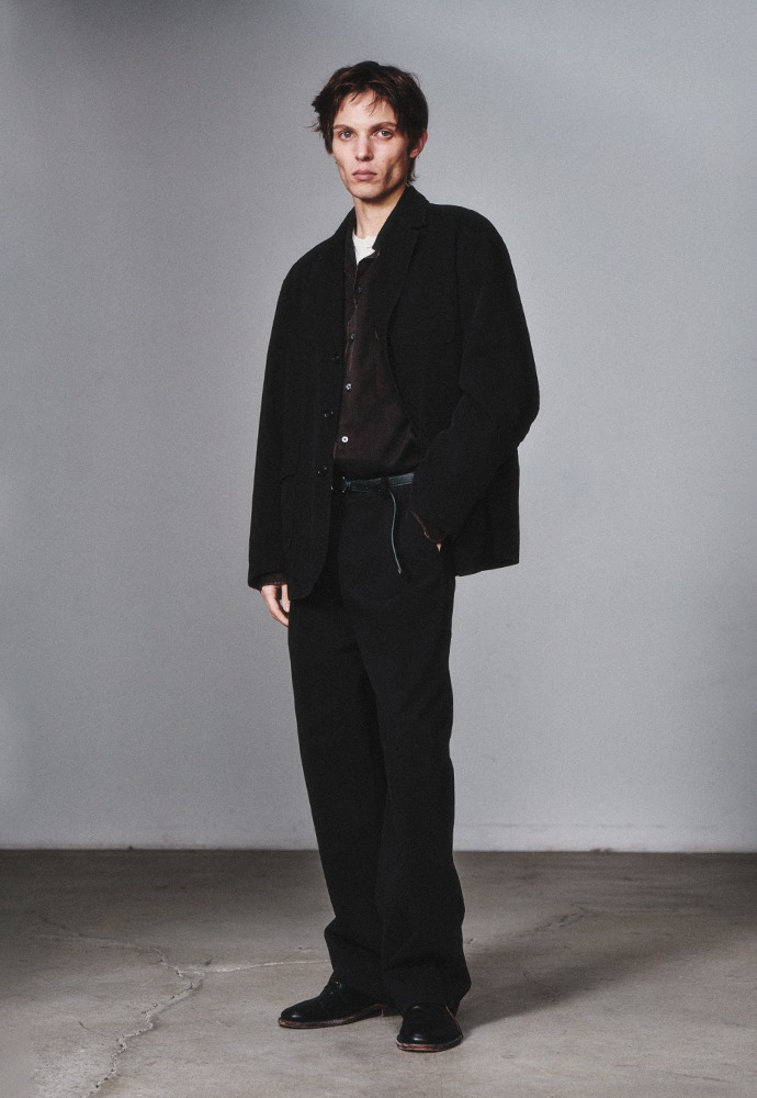Art if acts - One Tuck Chino Pants (Faded Black) product image 1 | TRAB K-Fashion Australia