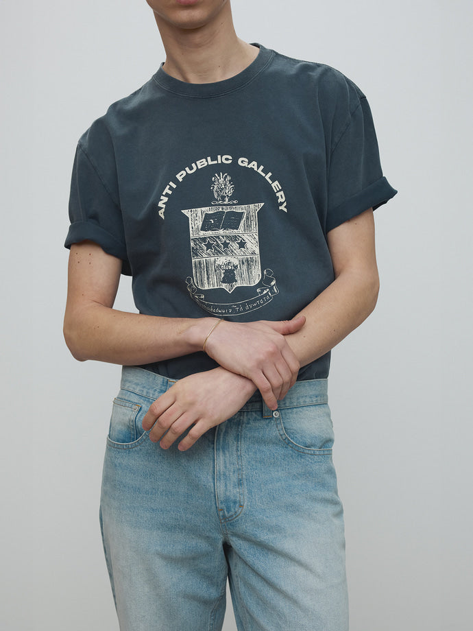 Tonywack - Anti Gallery Garment Dyed T-Shirt (Faded Navy) product image 6 | TRAB K-Fashion Australia