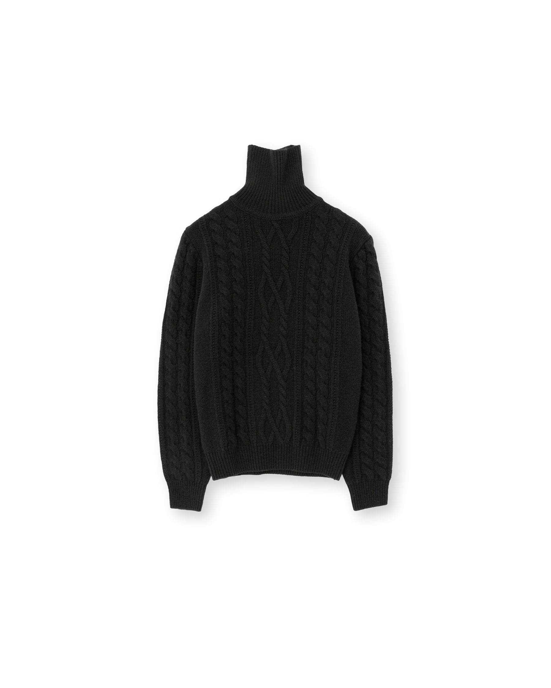 Brownyard - High Neck Sweater (Black) product image 3 | TRAB K-Fashion Australia