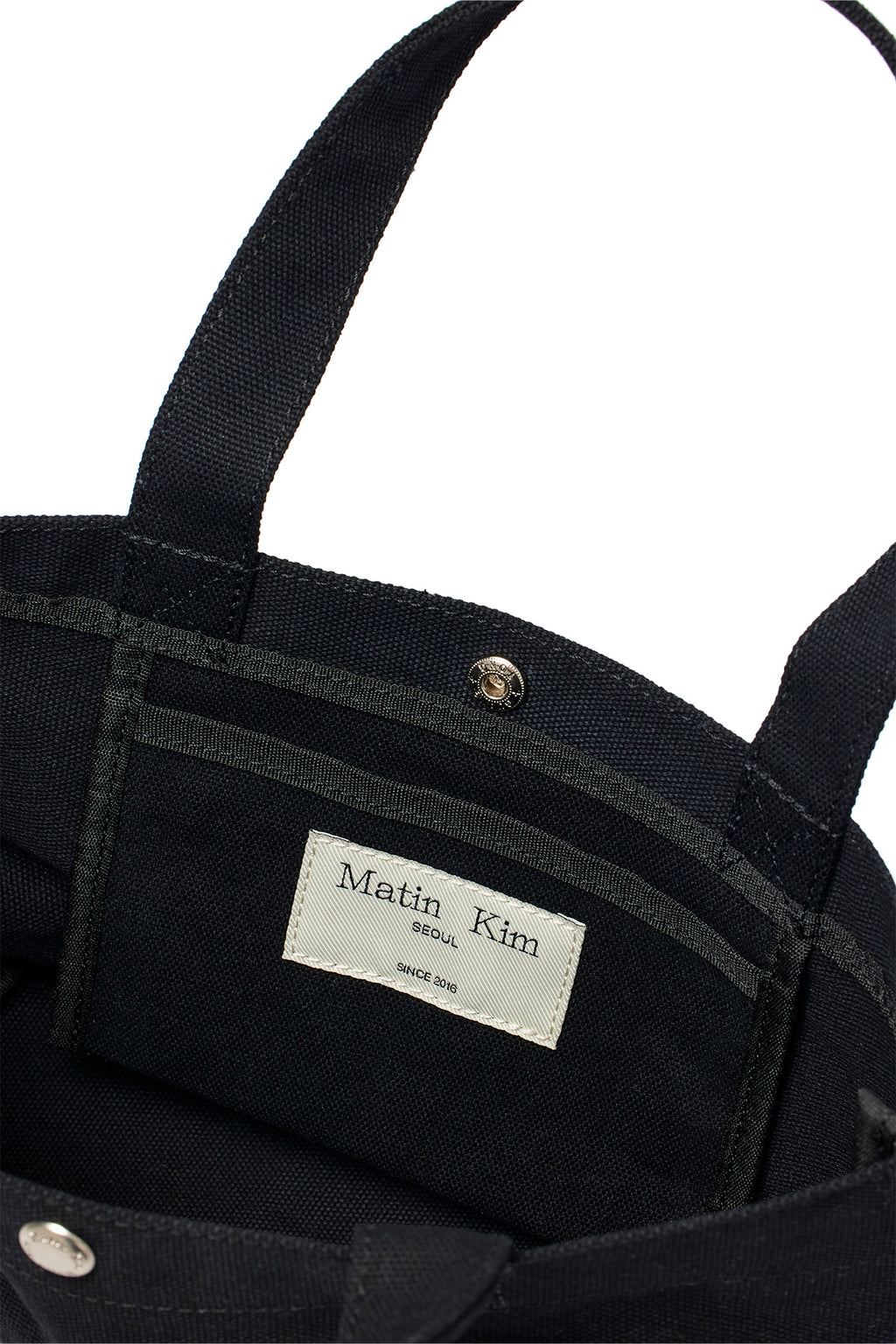 Matin Kim - Matin Canvas Mini Tote Bag (Black) product image 3 | TRAB K-Fashion Australia