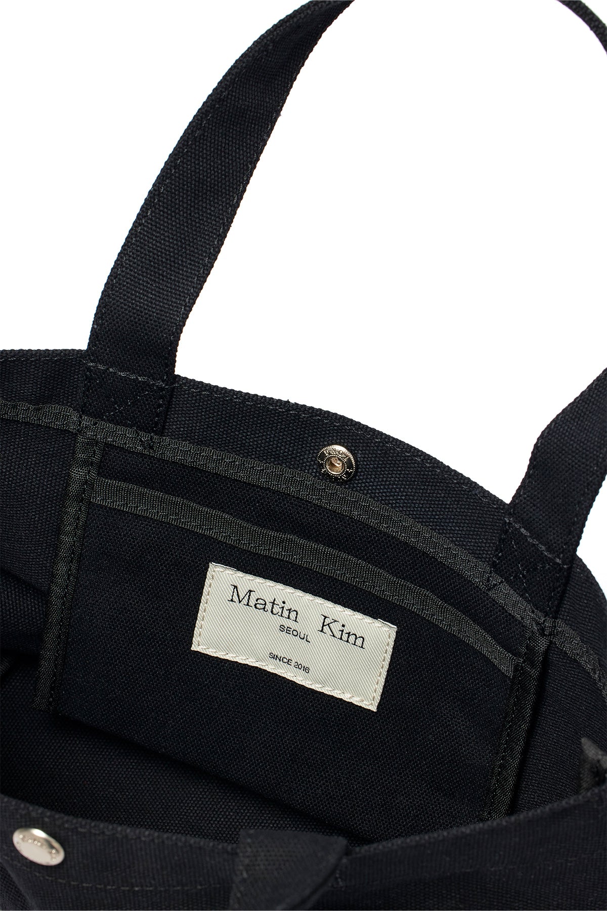 Matin Kim - Matin Canvas Mini Tote Bag (Black) product image 3 | TRAB K-Fashion Australia