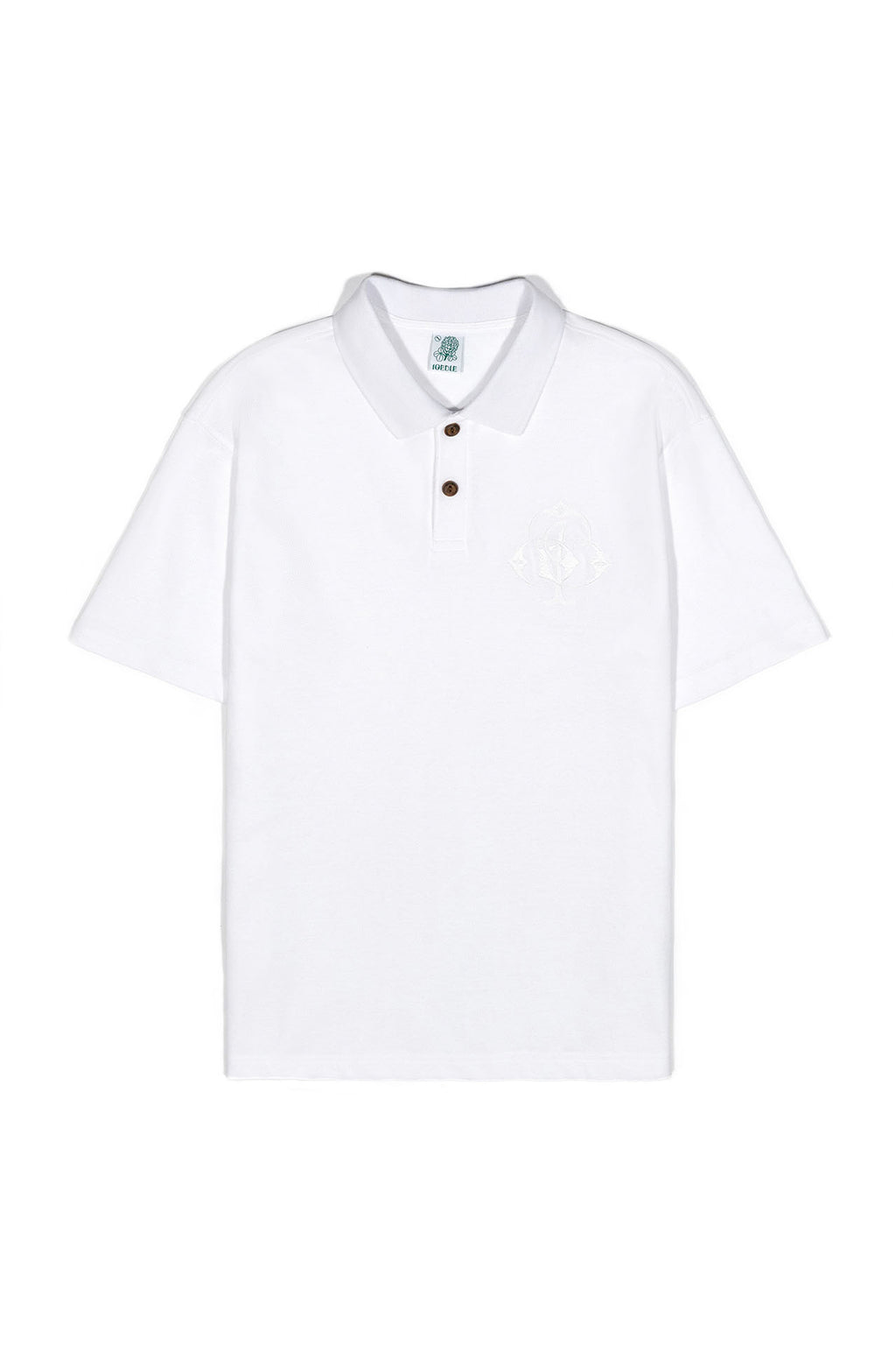 Ioedle - Clover Embroidered Pique White (OC) product image 2 | TRAB K-Fashion Australia