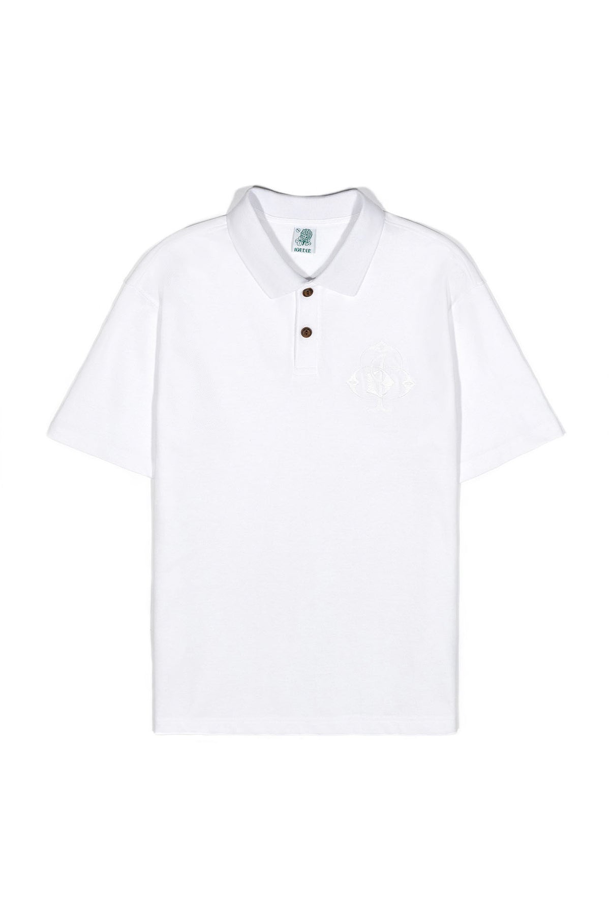 Ioedle - Clover Embroidered Pique White (OC) product image 2 | TRAB K-Fashion Australia