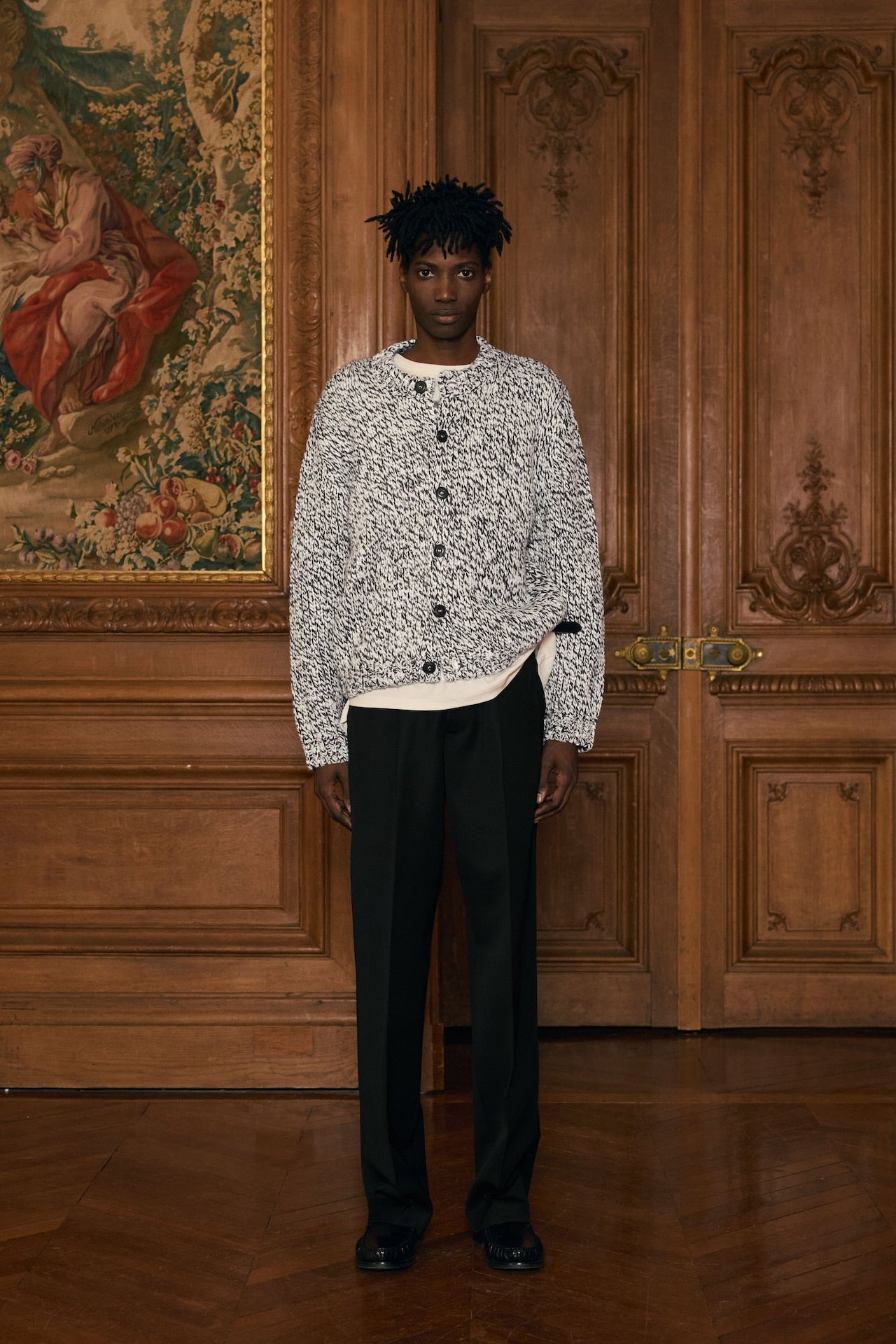 STU - Crease Double Belt Slacks (Black) product image 13 | TRAB K-Fashion Australia