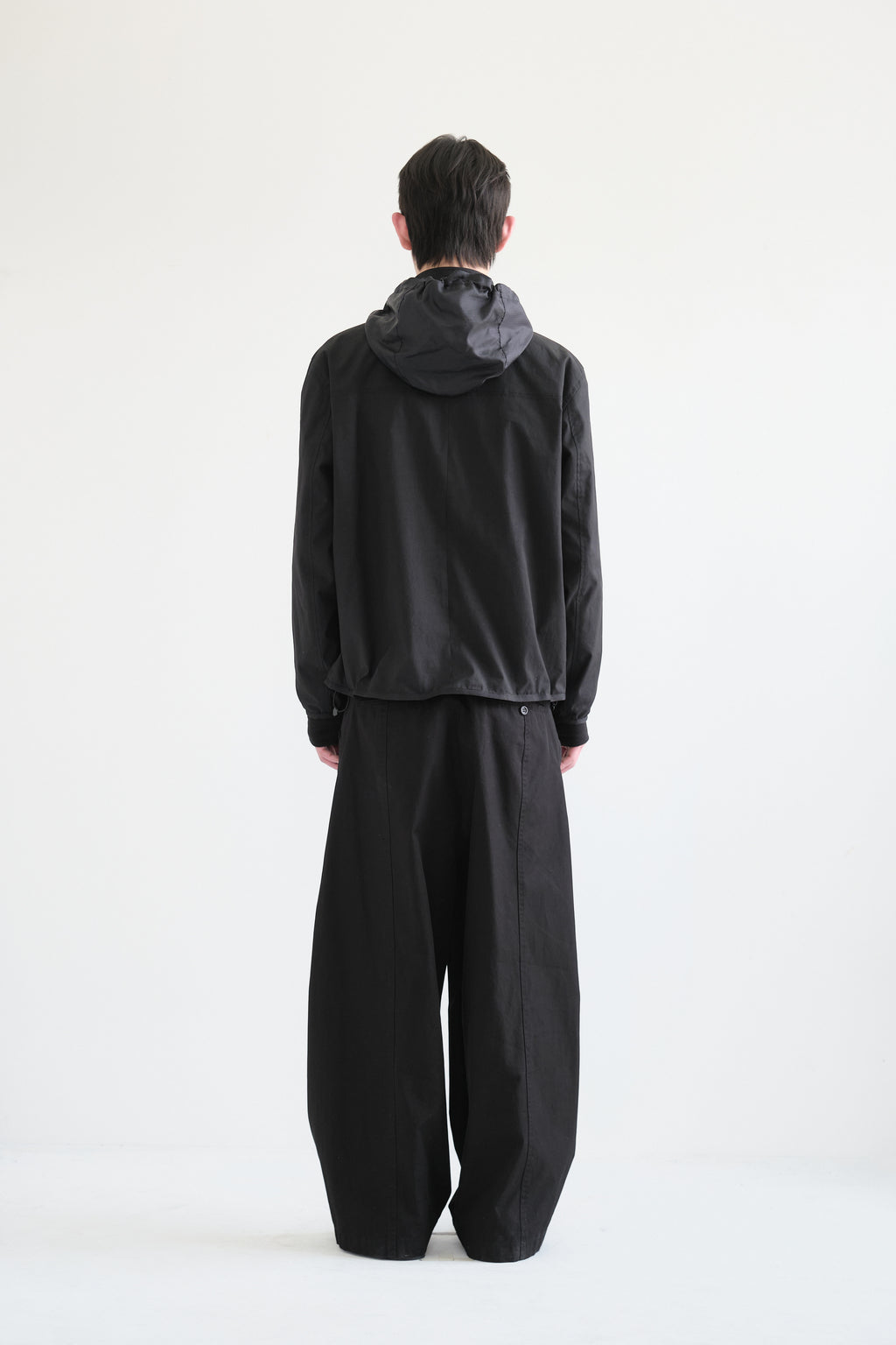 Hatchingroom - Diagonal Zip Jacket V2 (Black) product image 5 | TRAB K-Fashion Australia
