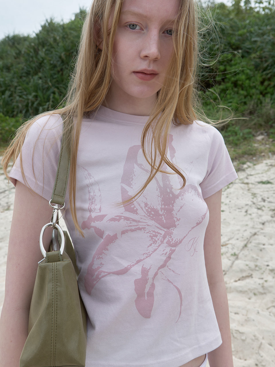 Kijun - [Ships 29 June] Lily Blush Tee Dusty (Pink) product image 1 | TRAB K-Fashion Australia