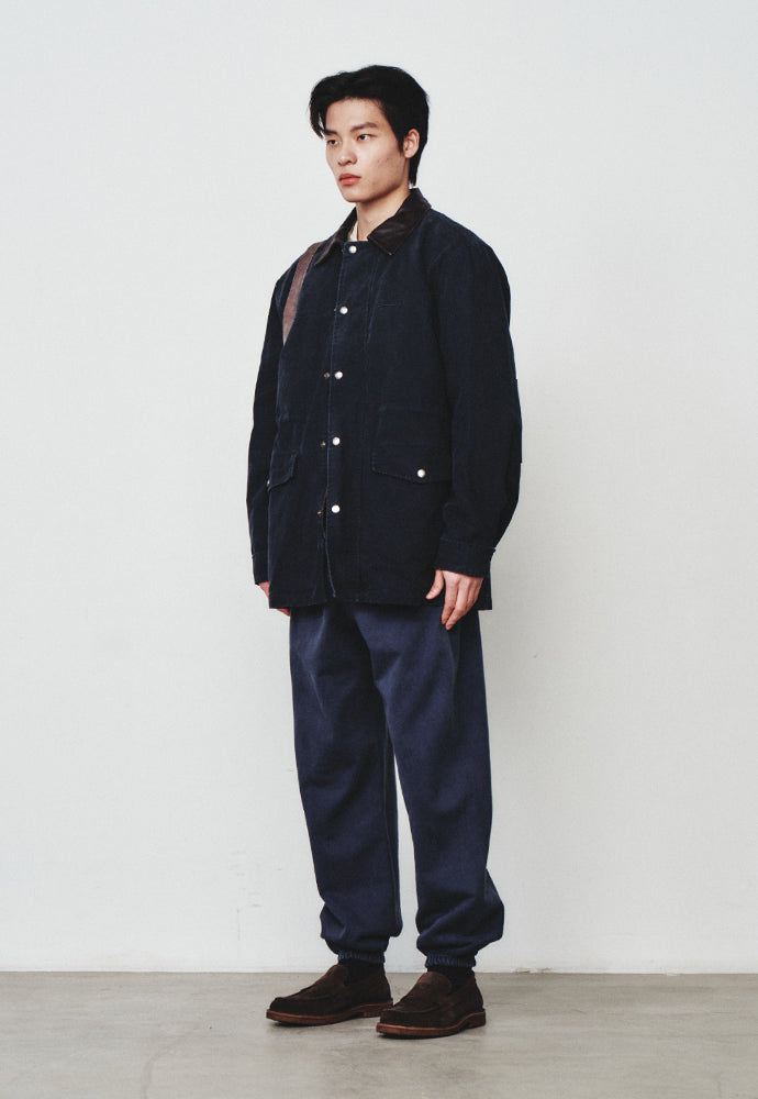 Art if acts - Garment Dyed Vintage Heavy Sweat Pants (Navy) product image 2 | TRAB K-Fashion Australia